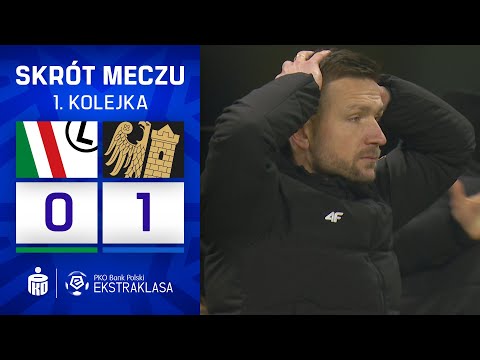 Legia - Piast | SKRÓT | Smutny rekord - 11. mecz bez wygranej! | Ekstraklasa 2025/26