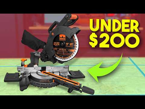The Best Miter Saw For Beginner Woodworkers under $200?