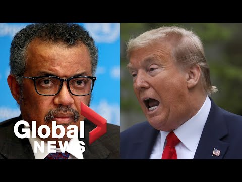 Coronavirus outbreak: World Health Organization "regrets" Trump's decision to pull funding  | FULL