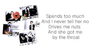Just Can&#39;t Let Her Go - One Direction (Lyrics)