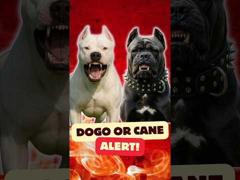 “Cane Corso vs Dogo Argentino – Who’s the Real King?” #CaneCorso #DogoArgentino  #StrongestDog