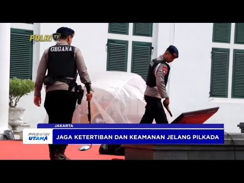 POLISI PENGAMANKAN DEKLARASI KAMPANYE DAMAI DI KOTA TUA