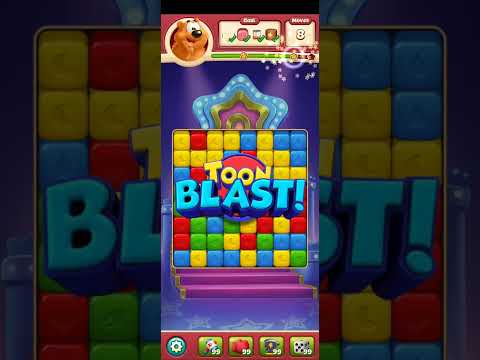 Toon Blast Level 2483 No Boosters Series