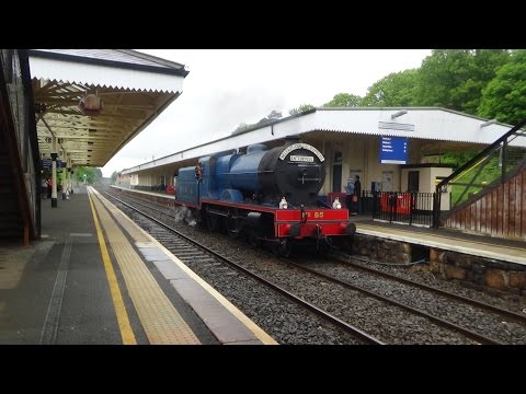 Ex GNR V Class No.85 Merlin - Light Engine - Lisburn 25/6/15