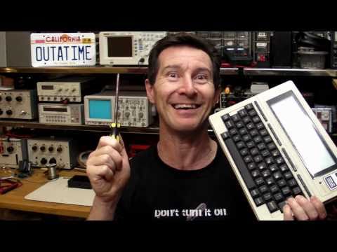 EEVblog #116 - Retro Teardown - Tandy Radio Shack TRS-80 Model 100