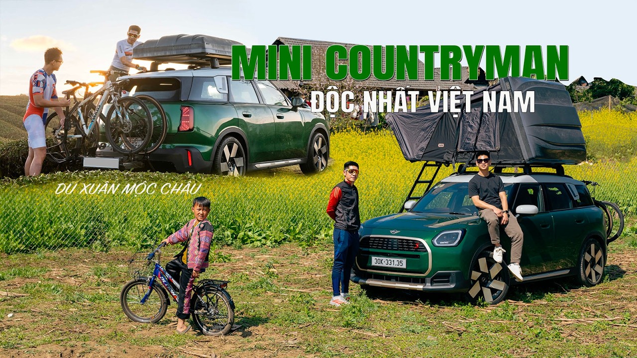 Biến hoá Mini Countryman thành nhà di động cho người yêu thể thao