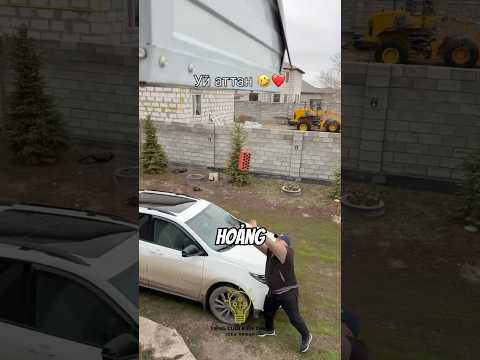 Phản ứng bất ngờ của ông bố khi xe bị ném gạch #tomtatnhanh #haihuoc #khampha #troll #prank #shorts