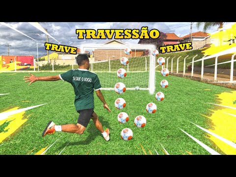 DESAFIO DAS 3 TRAVES !!! (QUEM TEM MAS PRECISÃO ?)