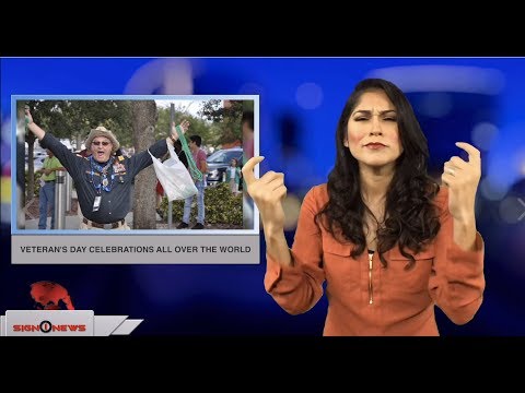 Veteran’s Day celebrations all over the world (ASL - 11.11.18)