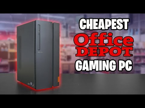 Can The CHEAPEST Office Depot PC Game?