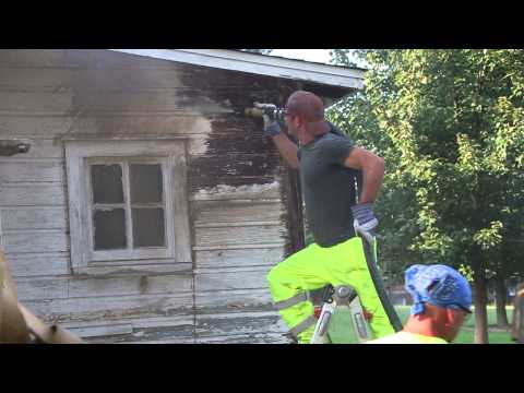 Blast Away Old Paint - Bernstein Decorative Finishes