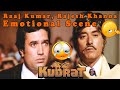 Raaj Kumar Rajesh Khanna Emotional Scene From Kudrat Hindi Drama Movie