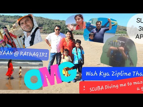 Prayaan & Praneel @ Ratnagiri with Mom & Dad