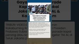 Download lagu Gibran Tampil Beda di Parade Kapal Perang, Pakai Jaket Loreng & Kacamata Hitam mp3