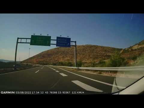 DRIVE #2046: Makarska-Zagreb (Croatia) (timelapse 4x) *Read Description*
