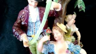 HOW TO IDENTIFY VALUABLE MEISSEN PORCELAIN FIGURINES , with DREW