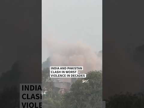 Dozens killed as India, Pakistan clash in worst violence in decades | AFP #shorts