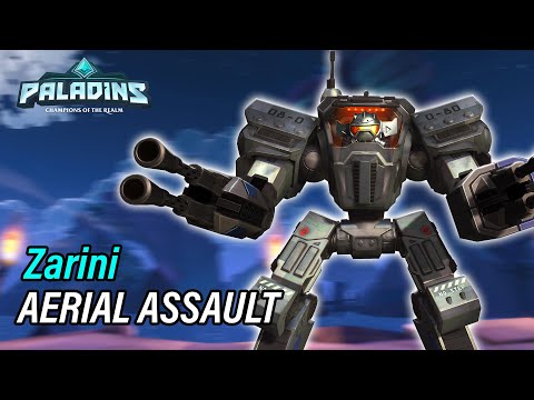Zarini Ruckus Pro Competitive l MASTER l AERIAL ASSAULT l PALADINS GAMEPLAY
