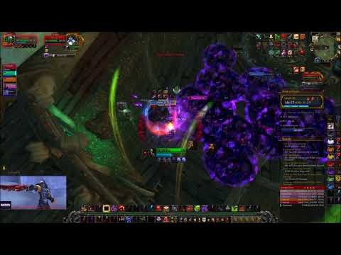 Maw of Souls Mythic +16 on time +2 Blood DK pov 7.3.5 (Raging, Necrotic, Tyrannical)