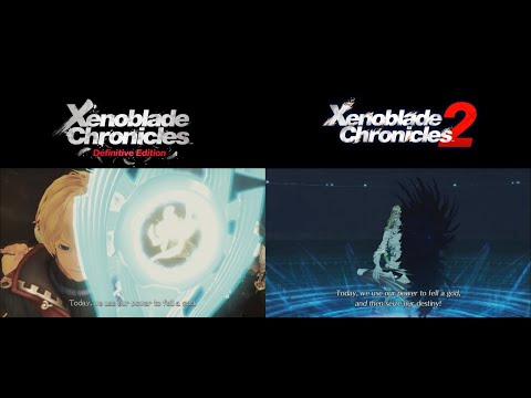 XC DE/2 Comparison: "Today, we use our power to fell a god, and then seize our destiny!"