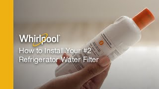How to Replace Your Whirlpool® Refrigerator Filter - EveryDrop® Filter #2