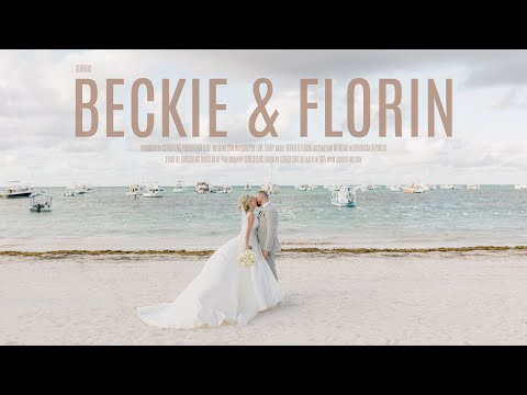 Jellyfish Restaurant Punta Cana Wedding Beckie + Florin Teaser