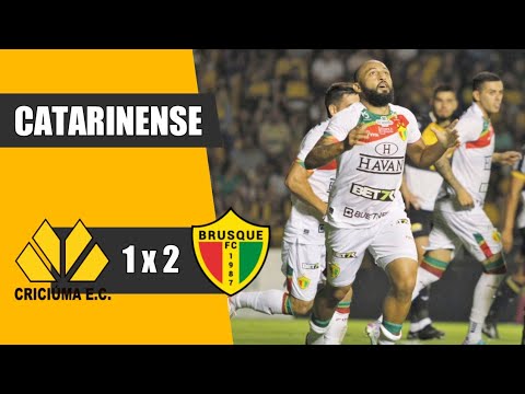 CRICIÚMA 1 X 2 BRUSQUE | GOLS | CATARINENSE 2024