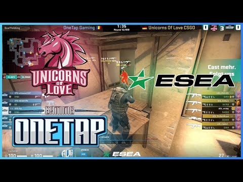 OneTap vs Unicorns of Love | ESEA Season 37 - EU - CSGO Main - HiGHLiGHTS | CSGO