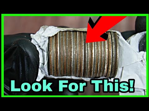 Silver Roll hunting for Quarter Dollar 1965 lamination Erorr worth money!!