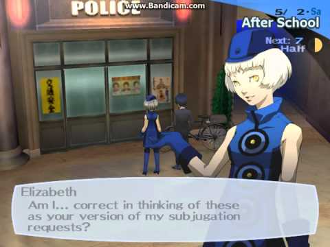 Persona 3 FES Playthrough part 32 - Showing Elizabeth Paulownia Mall