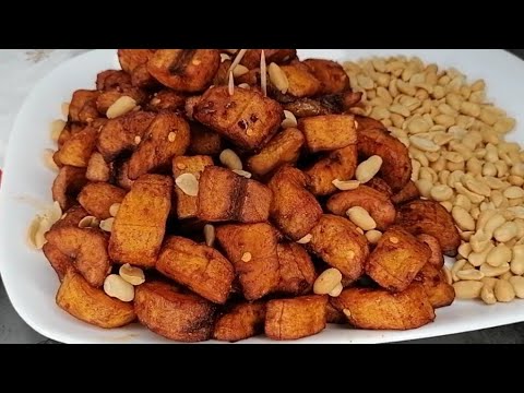 How to Make Pepper Fried Plantain Fo a Quick Easy Snack! Nigerian Peppered Fried Plantain Recipe