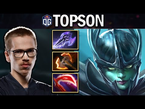OG.TOPSON PHANTOM ASSASSIN WITH MAGE SLAYER & DESO - DOTA 2 7.28 GAMEPLAY