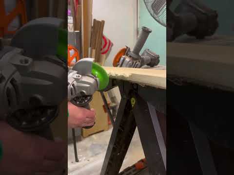 4" Flat Face Grooving Disc Power Carving Demo
