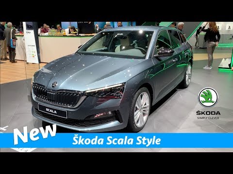 Škoda Scala Style 2019 - first look inside | Geneva Auto Show 2019