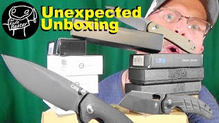 Unboxing A Super Surprising Pile Of Pocket Knives