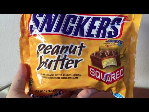 SNICKERS Peanut Butter Squared Fun Size Chocolate Candy Bars! | No. #131