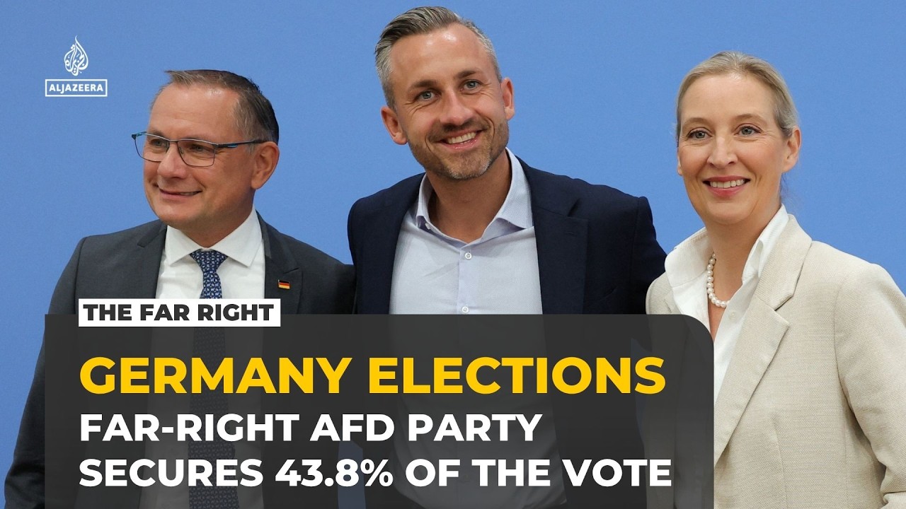 German far-right AfD wins key state election but falls short of majority