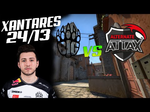 CSGO POV BIG XANTARES(24/13) VS ALTERNATE aTTaX INFERNO Merkur Masters Season 2 29.11.20!