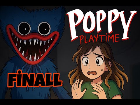“Poppy Playtime 1. Bölüm Final! Huggy Wuggy’den Kaçış!”