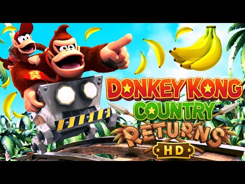 Donkey Kong Country Returns HD - Full Game Walkthrough | 100% No Damage Gameplay