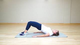 Core-Strengthening Exercise: Bridge