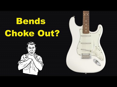 Bends Choking Out? See How I Fixed This On My Fender Strat 🎸