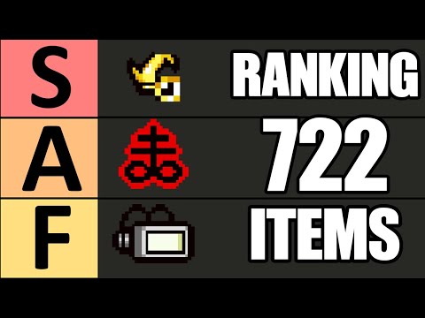 So I Ranked Isaac Items...