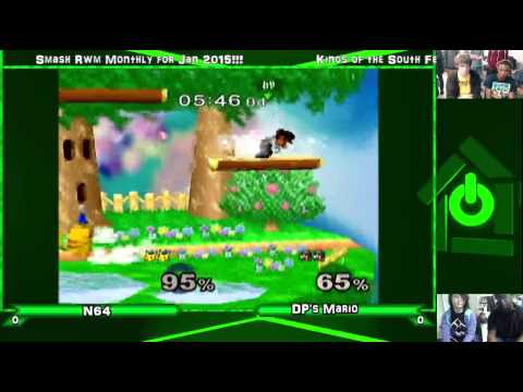 Melee: N64 Vs DP's Mario
