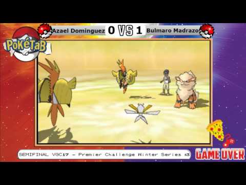 Azael Dominguez vs Bulmaro Madrazo - SEMIFINAL Premier VGC17 Winter Series #3