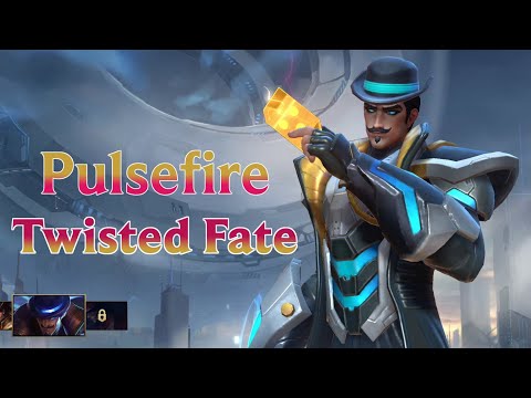 Pulsefire TWISTED FATE Skin Spotlight - LoL Wild Rift