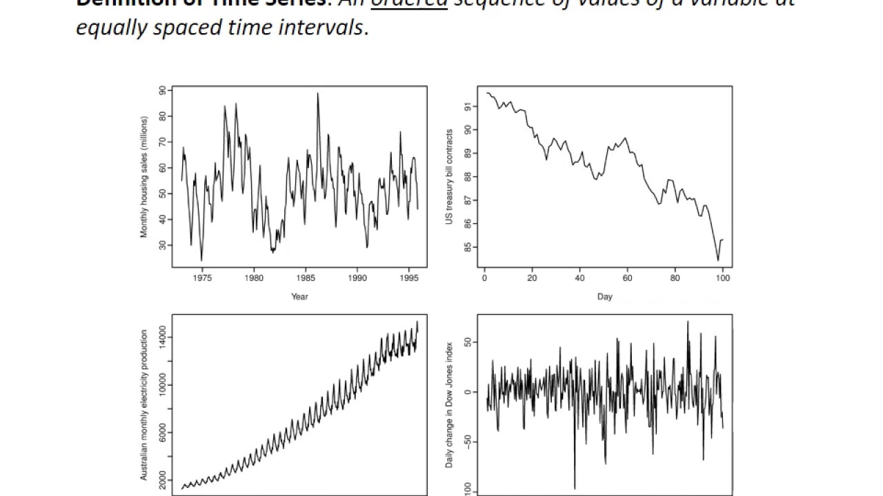 Lecture 13   Time Series Analysis