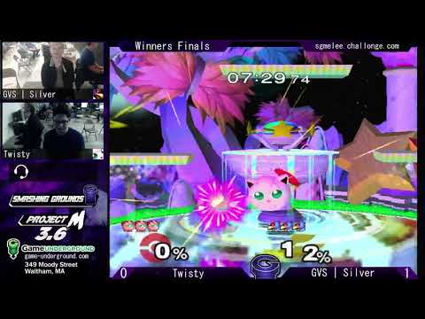 SG at GU 18.7 Melee WF - Twisty (Jigglypuff) vs GVS | Silver (Falco)
