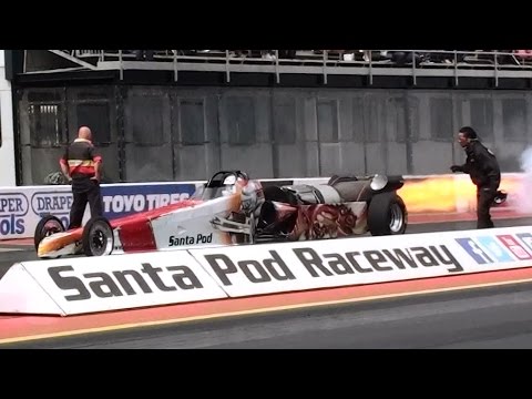 FireForce 5 Jet Car runs 5.17 at 290 mph