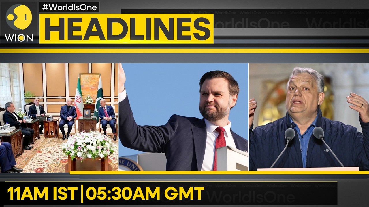 Iran-US Talks Fail: Vance Leaves Pak After No Deal With Iran | Polls Open In Hungary | HEADLINES